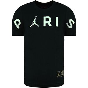 Nike Jordan X Paris Saint-Germain Header Kids Black T-Shirt Nike Jordan X Paris Saint-Germain Header Kids Black T-Shirt