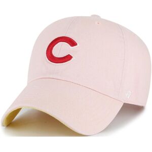 New Era 47 Brand Chicago Cubs Pink Sidepatch Clean Up Curved Visor Strapback Cap New Era 47 Brand Chicago Cubs Pink Sidepatch Clean Up Curved Visor Strapback Cap