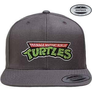 Teenage Mutant Ninja Turtles Tmnt Logo Premium Snapback Cap Dark-Grey Teenage Mutant Ninja Turtles Tmnt Logo Premium Snapback Cap Dark-Grey