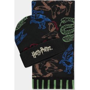 Harry Potter - Giftset (Beanie & Scarf) Black Harry Potter - Giftset (Beanie & Scarf) Black