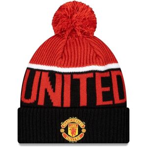 Manchester United Man Utd Official Red Black Cuff Knit Pom Pom Bobble Beanie Hat Manchester United Man Utd Official Red Black Cuff Knit Pom Pom Bobble Beanie Hat