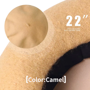 Does Not Apply 50-60cm Big Head Wool Beret Female For Women Flat Cap Knit 100% Cashmere Hat New Does Not Apply 50-60cm Big Head Wool Beret Female For Women Flat Cap Knit 100% Cashmere Hat New
