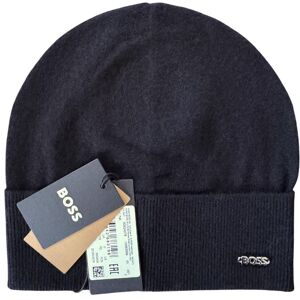 Hugo Boss Lari Beanie Hat Black One Size Rrp £59- Hugo Boss Lari Beanie Hat Black One Size Rrp £59-