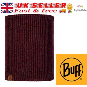 Buff Knitted & Polar Neck Warmer Lyne Maroon New Buff Knitted & Polar Neck Warmer Lyne Maroon New