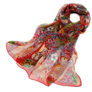 Bown of London William Morris Strawberry Thief Red Silk Scarf - Product Type Bown of London William Morris Strawberry Thief Red Silk Scarf - Product Type