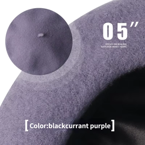Does Not Apply 50-60cm Big Head Wool Beret Female For Women Flat Cap Knit 100% Cashmere Hat New Does Not Apply 50-60cm Big Head Wool Beret Female For Women Flat Cap Knit 100% Cashmere Hat New