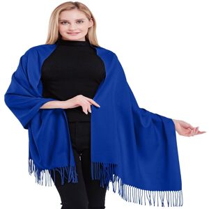 Cj Apparel Royal Blue 100% Cashmere Shawl Pashmina Scarf Stole Wrap Hand Made In Nepal New Cj Apparel Royal Blue 100% Cashmere Shawl Pashmina Scarf Stole Wrap Hand Made In Nepal New