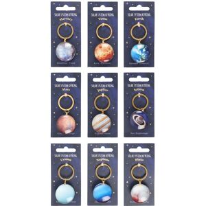 Something Different Solar System Keyring Set (Pack Of 36) / One Size Multicolour Something Different Solar System Keyring Set (Pack Of 36) / One Size Multicolour