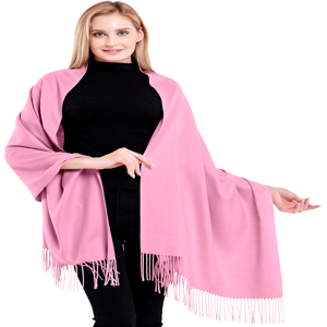 Cj Apparel Rose Pink 100% Cashmere Shawl Pashmina Scarf Wrap Stole Hand Made In Nepal *new* Cj Apparel Rose Pink 100% Cashmere Shawl Pashmina Scarf Wrap Stole Hand Made In Nepal *new*