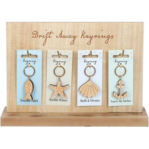 Something Different Drift Away Nautical Keyring (Pack Of 24)One Size Multicolour Something Different Drift Away Nautical Keyring (Pack Of 24)One Size Multicolour