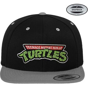 Teenage Mutant Ninja Turtles Tmnt Logo Premium Snapback Cap Black-Dark-Grey Teenage Mutant Ninja Turtles Tmnt Logo Premium Snapback Cap Black-Dark-Grey