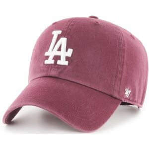 New Era 47 Brand Los Angeles Dodgers Dark Maroon Clean Up Curved Visor Strapback Cap New Era 47 Brand Los Angeles Dodgers Dark Maroon Clean Up Curved Visor Strapback Cap
