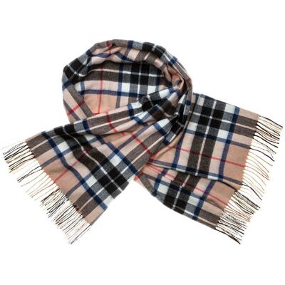 Ingles Buchan 100% Pure Lambswool Authentic Traditional Scottish Tartan Stole - Thomson Camel Ingles Buchan 100% Pure Lambswool Authentic Traditional Scottish Tartan Stole - Thomson Camel