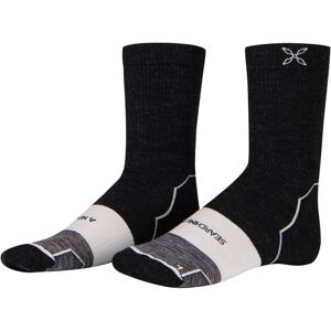 Montura Merino Wool Light Mid Socks Anthracite Technical Ski Snowboard Socks Montura Merino Wool Light Mid Socks Anthracite Technical Ski Snowboard Socks