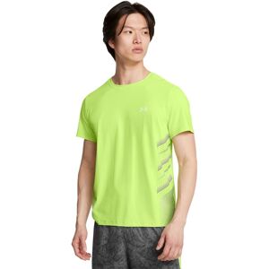 Under Armour Mens Launch Elite Graphic T-Shirt / M Green Gt498 Under Armour Mens Launch Elite Graphic T-Shirt / M Green Gt498