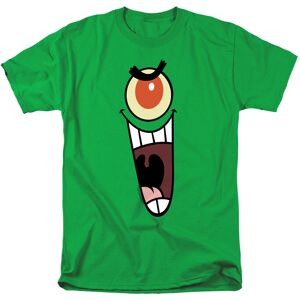 Spongebob Squarepants - Plankton Sinister Face - Adult Men T-Shirt Spongebob Squarepants - Plankton Sinister Face - Adult Men T-Shirt