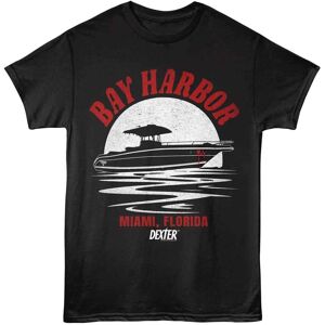 Dexter - Sol Night - Black - Front Print Solid Adult Unisex Short Sleeve T-Shirt Dexter - Sol Night - Black - Front Print Solid Adult Unisex Short Sleeve T-Shirt