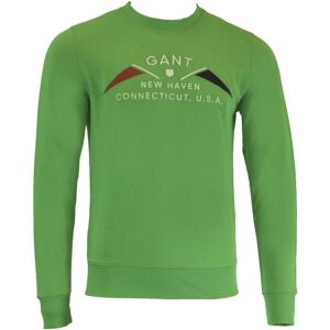 Gant Usa Gant Men'S Jelly Green O1 Nautical Flag C-Neck Sweatshirt 276131 Size M Nwt Gant Usa Gant Men'S Jelly Green O1 Nautical Flag C-Neck Sweatshirt 276131 Size M Nwt