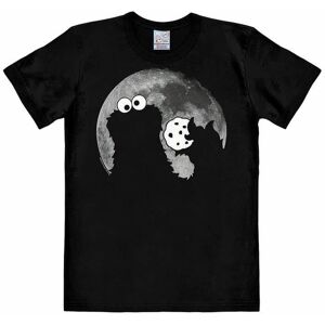 Logoshirt Sesame Street Easy Fit T-Shirt Cookie Monster - Moon Size Xl Logoshirt Sesame Street Easy Fit T-Shirt Cookie Monster - Moon Size Xl