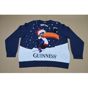 George Guinness Toucan Christmas Jumper 100% Cotton 2xl Xxl Chest 48-50\" 122-127cm New George Guinness Toucan Christmas Jumper 100% Cotton 2xl Xxl Chest 48-50\" 122-127cm New
