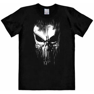 Logoshirt Marvel Easy Fit T-Shirt Punisher - Striped Skull Size M Logoshirt Marvel Easy Fit T-Shirt Punisher - Striped Skull Size M