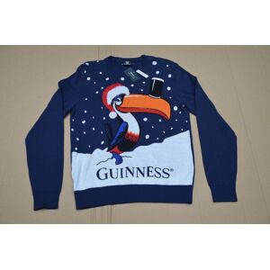 George Guinness Toucan Christmas Jumper Crew Neck 100% Cotton Size S Small Brand New George Guinness Toucan Christmas Jumper Crew Neck 100% Cotton Size S Small Brand New