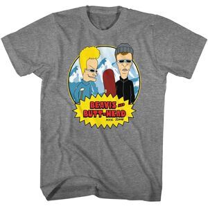 Beavis And Butthead - Snowboards - American Classics Adult Short Sleeve T-Shirt Beavis And Butthead - Snowboards - American Classics Adult Short Sleeve T-Shirt