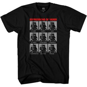 Star Wars Expressions Of Darth Vader Officially Licensed Adult T Shirt Star Wars Expressions Of Darth Vader Officially Licensed Adult T Shirt