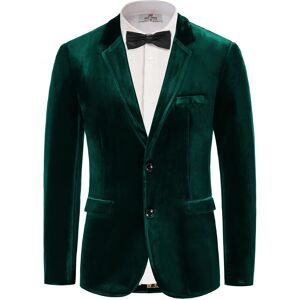 Pauljones Mens Blazer Velvet Jacket Christmas Blazer Two Button Suit Tuxedo Jac Pauljones Mens Blazer Velvet Jacket Christmas Blazer Two Button Suit Tuxedo Jac