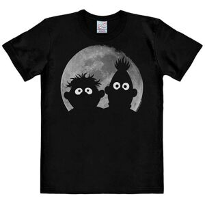 Logoshirt Sesame Street Easy Fit T-Shirt Ernie & Bert - Moon Size L Logoshirt Sesame Street Easy Fit T-Shirt Ernie & Bert - Moon Size L
