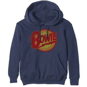 Band Monkey David Bowie Unisex Pullover Hoodie Vintage Diamond Dogs Logo Navy Band Monkey David Bowie Unisex Pullover Hoodie Vintage Diamond Dogs Logo Navy