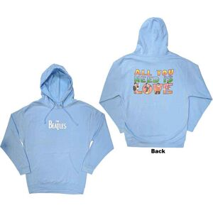 HeyRusty The Beatles Hoodie - All You Need Is Love - Blue Large HeyRusty The Beatles Hoodie - All You Need Is Love - Blue Large