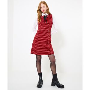 Joe Browns Women'S Mini Length Pinafore Dress, Red, 18 Joe Browns Women'S Mini Length Pinafore Dress, Red, 18