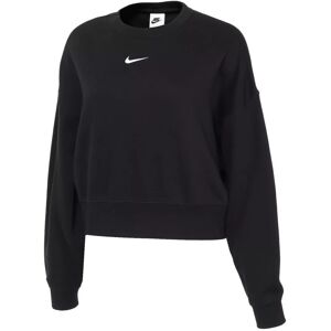Nike Size Large Women Essential Crew Fleece Oversized Sweatshirt Dj7665-010 Nike Size Large Women Essential Crew Fleece Oversized Sweatshirt Dj7665-010