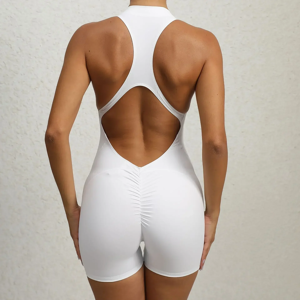 S-Xl Hollow Backless Sports Swim Suit Sleeveless One Piece Gym Outfit For Women S-Xl Hollow Backless Sports Swim Suit Sleeveless One Piece Gym Outfit For Women