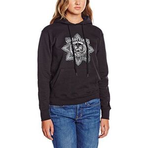 Motorhead Women'S Pig Badge Long Sleeve Hoodie, Black, X-Large Motorhead Women'S Pig Badge Long Sleeve Hoodie, Black, X-Large