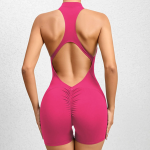 S-Xl Hollow Backless Sports Swim Suit Sleeveless One Piece Gym Outfit For Women S-Xl Hollow Backless Sports Swim Suit Sleeveless One Piece Gym Outfit For Women