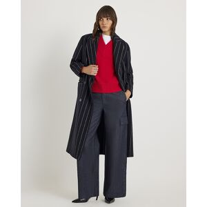River Island Womens Wide Leg Jeans Blue Cargo Denim Trousers Pants Bottoms River Island Womens Wide Leg Jeans Blue Cargo Denim Trousers Pants Bottoms