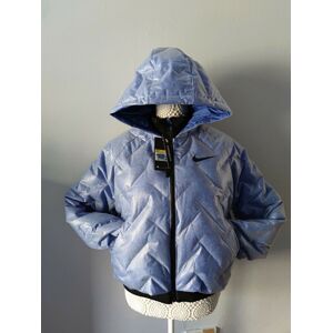 Nike Down Fill Hooded Puffer Jacket Size S (Cu6707 430) Blue / Black Nike Down Fill Hooded Puffer Jacket Size S (Cu6707 430) Blue / Black