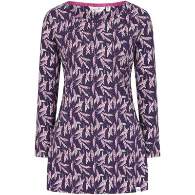 Lazy Jacks Womens/ladies Barley Tunic Top10 Uk Purple Lj111 Lazy Jacks Womens/ladies Barley Tunic Top10 Uk Purple Lj111