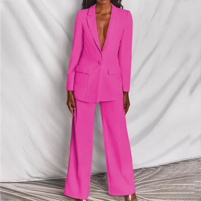 Does Not Apply Urban Elegant Women Blazers Set Casual Long Pants Blazer Suit For Autumn Winter Does Not Apply Urban Elegant Women Blazers Set Casual Long Pants Blazer Suit For Autumn Winter