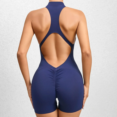S-Xl Hollow Backless Sports Swim Suit Sleeveless One Piece Gym Outfit For Women S-Xl Hollow Backless Sports Swim Suit Sleeveless One Piece Gym Outfit For Women