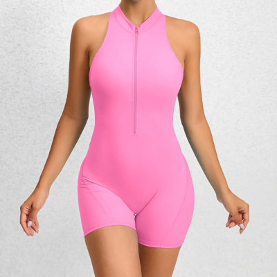 S-Xl Hollow Backless Sports Swim Suit Sleeveless One Piece Gym Outfit For Women S-Xl Hollow Backless Sports Swim Suit Sleeveless One Piece Gym Outfit For Women