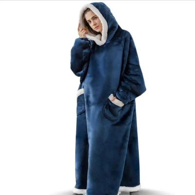 Does Not Apply 180cm Super Long Flannel Blanket Pyjamas With Sleeves Winter Hoodies Sweatshirt Does Not Apply 180cm Super Long Flannel Blanket Pyjamas With Sleeves Winter Hoodies Sweatshirt