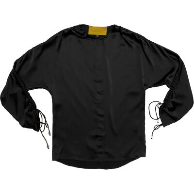 Hanley Mellon Women'S Crewneck Batwing Blouse Hanley Mellon Women'S Crewneck Batwing Blouse