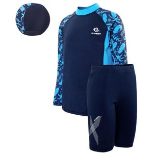Mzsylk Boys Swimming Costume Rash Guard Swimsuits Set 3 Piece Long Sleeve Swim Shirts Mzsylk Boys Swimming Costume Rash Guard Swimsuits Set 3 Piece Long Sleeve Swim Shirts
