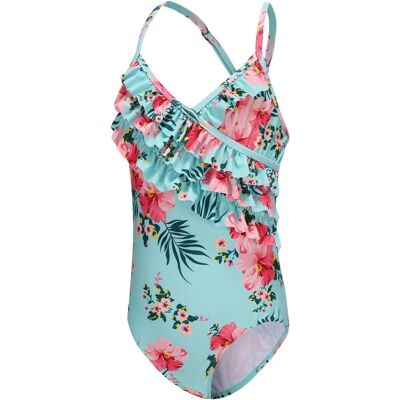 Aisyee Girls Swimming Costume Kids One Piece Swimsuit Girls Floral Ruffle Swimw Aisyee Girls Swimming Costume Kids One Piece Swimsuit Girls Floral Ruffle Swimw
