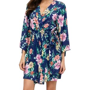 Yumi Kim Women'S Ever After Navy Dream Lover Robe #pj18088 Nwt Yumi Kim Women'S Ever After Navy Dream Lover Robe #pj18088 Nwt
