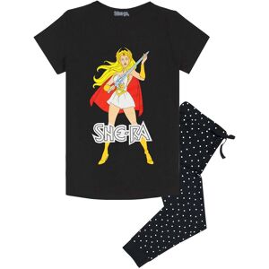 She-Ra Princess Of Power Womens/ladies Motu Pyjama Sets Black/white Ns6571 She-Ra Princess Of Power Womens/ladies Motu Pyjama Sets Black/white Ns6571