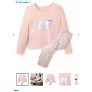 Disney Store Eeyore Pyjamas Adults Womens Gift Set - Peach Disney Store Eeyore Pyjamas Adults Womens Gift Set - Peach